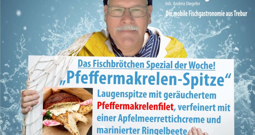 Das Fischbrötchen der 44ten Kalenderwoche  