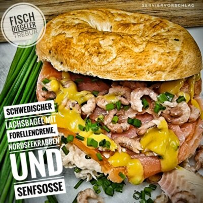 Diese Woche gibt es Lachs ………..  