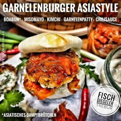 Garnelenburger Asiastyle, das FdW Nr. 103  
