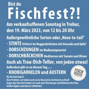 Plakat Winterfest Fischfest Instagram