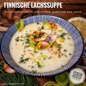Finnische Lachssuppe