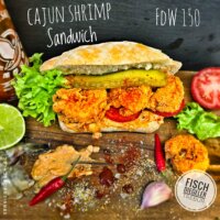 Das 150te „Fischbrötchen der Woche“! Das Cajun Shrimp Sandwich  