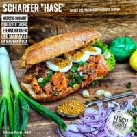 Scharfer „Hase“ unser 212 Fischbrötchen der Woche!  