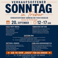 Viel los im September! Alles was „fischtig“ und wichtig ist!  